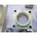 Hardware Flange Units Bearing with White Plastic Housing